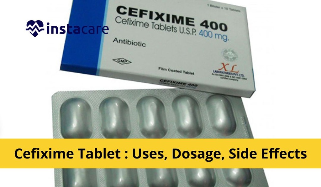 Cefixime 400mg CEFIXIME 400MG GENERIC Capsule 10’s