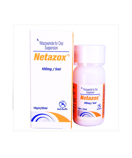 NETAZOX 100MG/5ML SUSPENSION