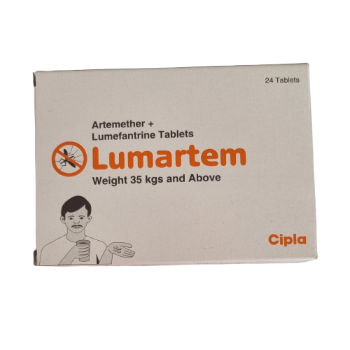 Artemether + Lumefantrine 20/120mg LUMARTEM ACT Tablet 24’s