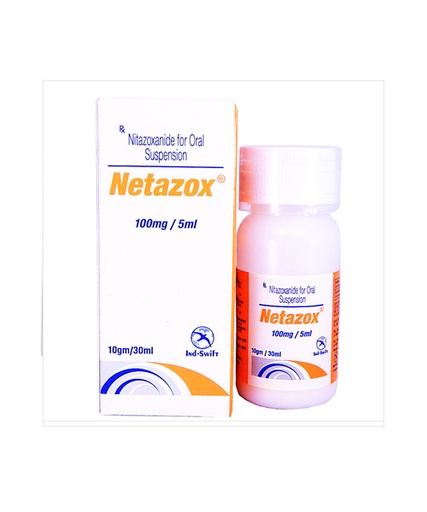 NETAZOX 100MG/5ML SUSPENSION