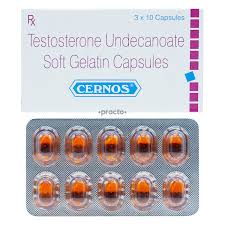 Testosterone 40mg TESTOSTERONE (CERNOS) Capsule 10’s