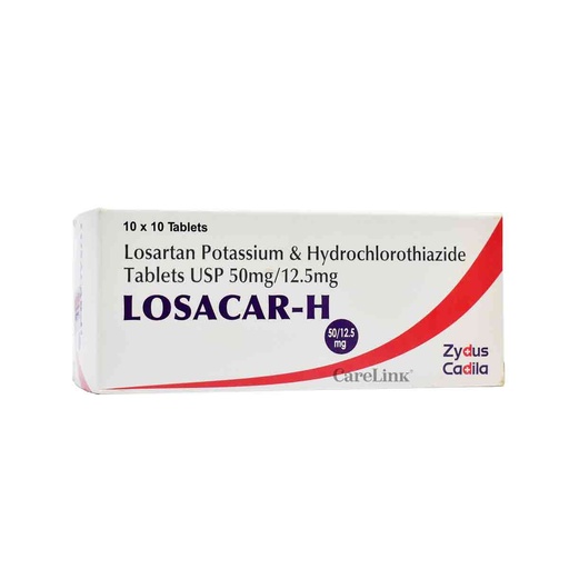 Losartan/Hydrochlorothiazide Tablet Losacar H 10’s