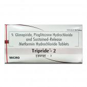 Glimepride/Pioglitazone/Metformin TRIPRIDE Tablets 10’s