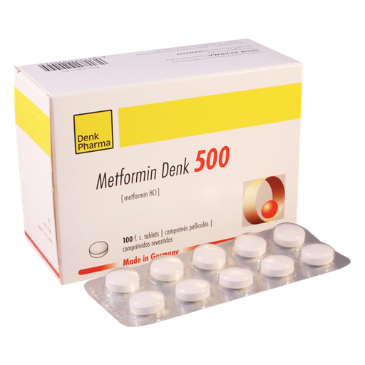 Metformin Denk 500mg Tablets 10’s
